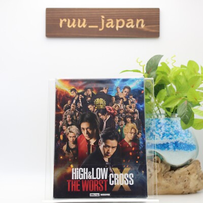 HiGH&LOW THE WORST X First Limited Edition 2 Blu-ray Photobook Box Japan NEW