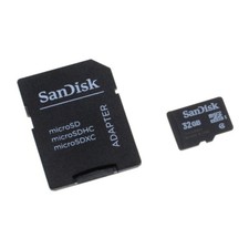 Speicherkarte SanDisk microSD 32GB f. LG P760 Optimus L9
