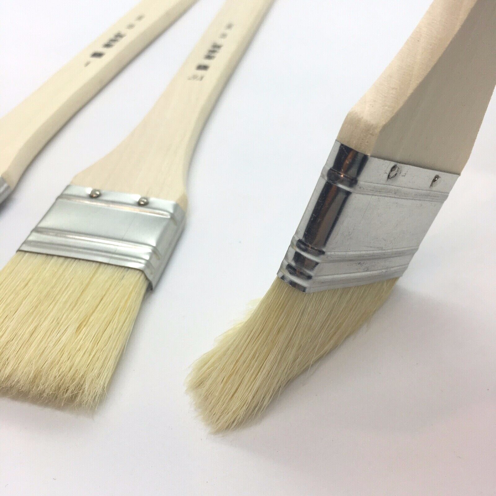 XDT2801 Hake Paint Brush Painting Brushes 3 Pc Hog Bristle 1.18in+1