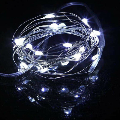 1M 1.5M 2M Micro LED String Kupferdraht Lichterkette batterie zur Dekoration