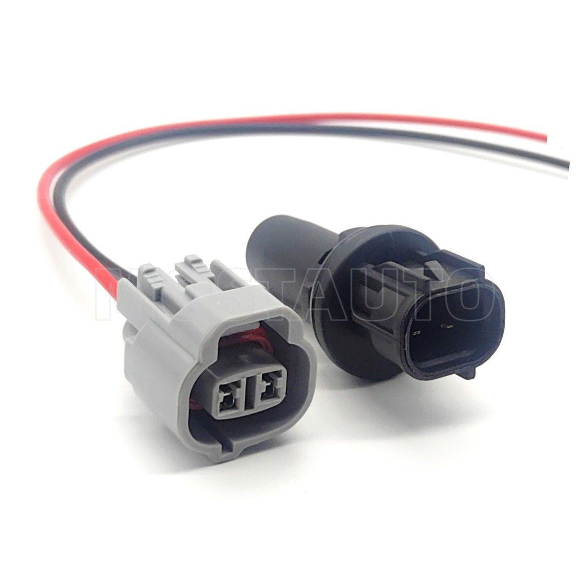 【中古】KERAFECT CONNECTOR 2005-2014 Acura TSX 2-Pin Headlight Low Beam Connector