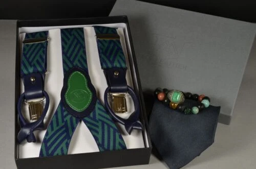 Suspensórios Handmade Poliéster para Homens