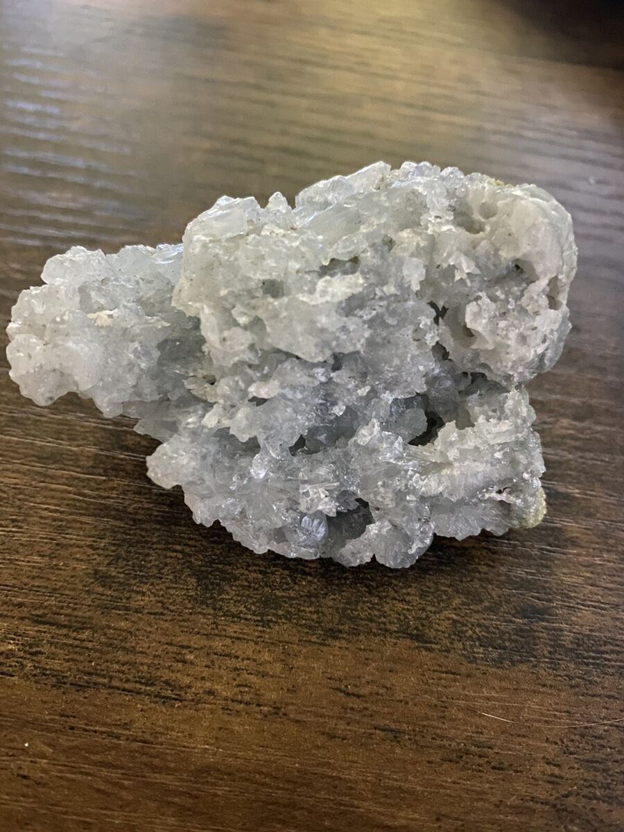 Large Stunning Rare Natural Blue Zincite Specimen - UV Large Stunning Rare Natural Blue Zincite Specimen - UV