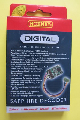 Décodeur Sapphire R8245 Hornby Jouef - Échelle HO 1/87 - Neuf Sous Emballage