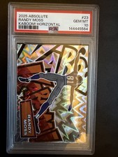 2025 Panini Absolute - Kaboom! Horizontal Randy Moss #23  Psa 10