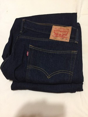Levis 505 jeans 36 x 34 Never Worn