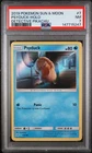 2019 POKEMON SUN & MOON DETECTIVE PIKACHU #7 PSYDUCK-HOLO PSA 7