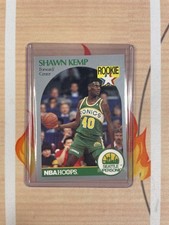 1990-91 NBA Hoops Seattle Supersonincs - Shawn Kemp #279 Rookie Card (RC)