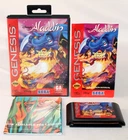 Disney's Aladdin Sega Genesis Complete CIB! Very Good Condition w/ RARE POSTER!