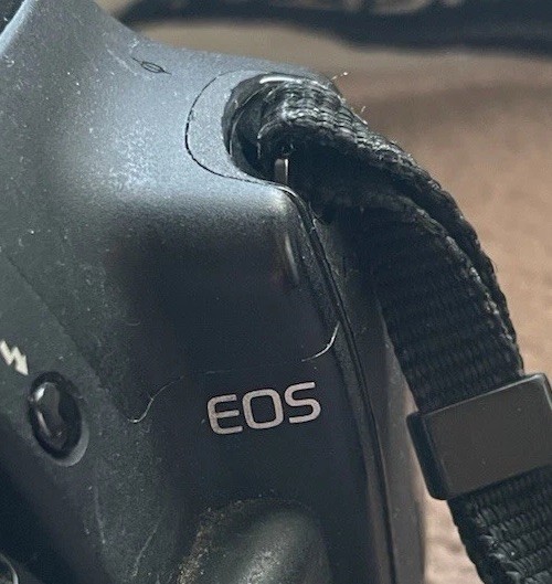 A Canon EOS 350D Digital SLR Camera - Black - Untested