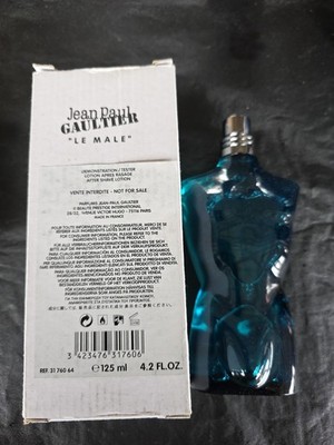 Jean Paul GAULTIER LE MALE AFTER SHAVE LOTION 4.2 FL.OZ./125 ml-Tester-NIB-RARE