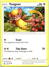 Yungoos 112/156 Common Ultra Prism Pokemon Near Mint