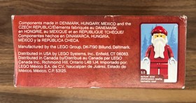 LEGO Christmas Holiday Set 3300002 Santa Claus and Fire Place *RETIRED* CREASES