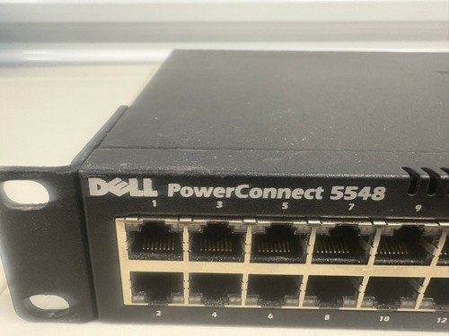 48-Port Gigabit RJ-45 Dell PowerConnect 5548 Managed Switch Layer 3 | 2x SFP - Picture 2 of 4