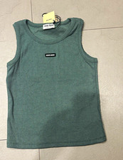 Miu Miu Damen Trägershirt Tanktop Ripp Rundh...