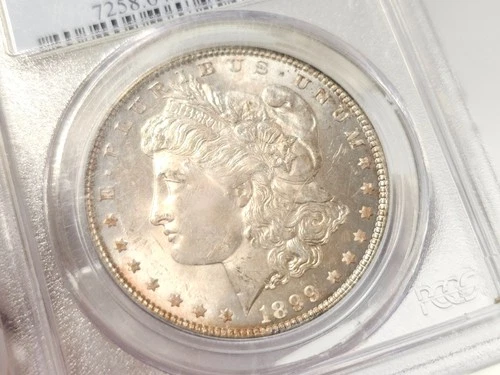 1899 PCGS MS 64 Morgan Silver Dollar **KEY-DATE BEAUTIFUL COIN** 17832
