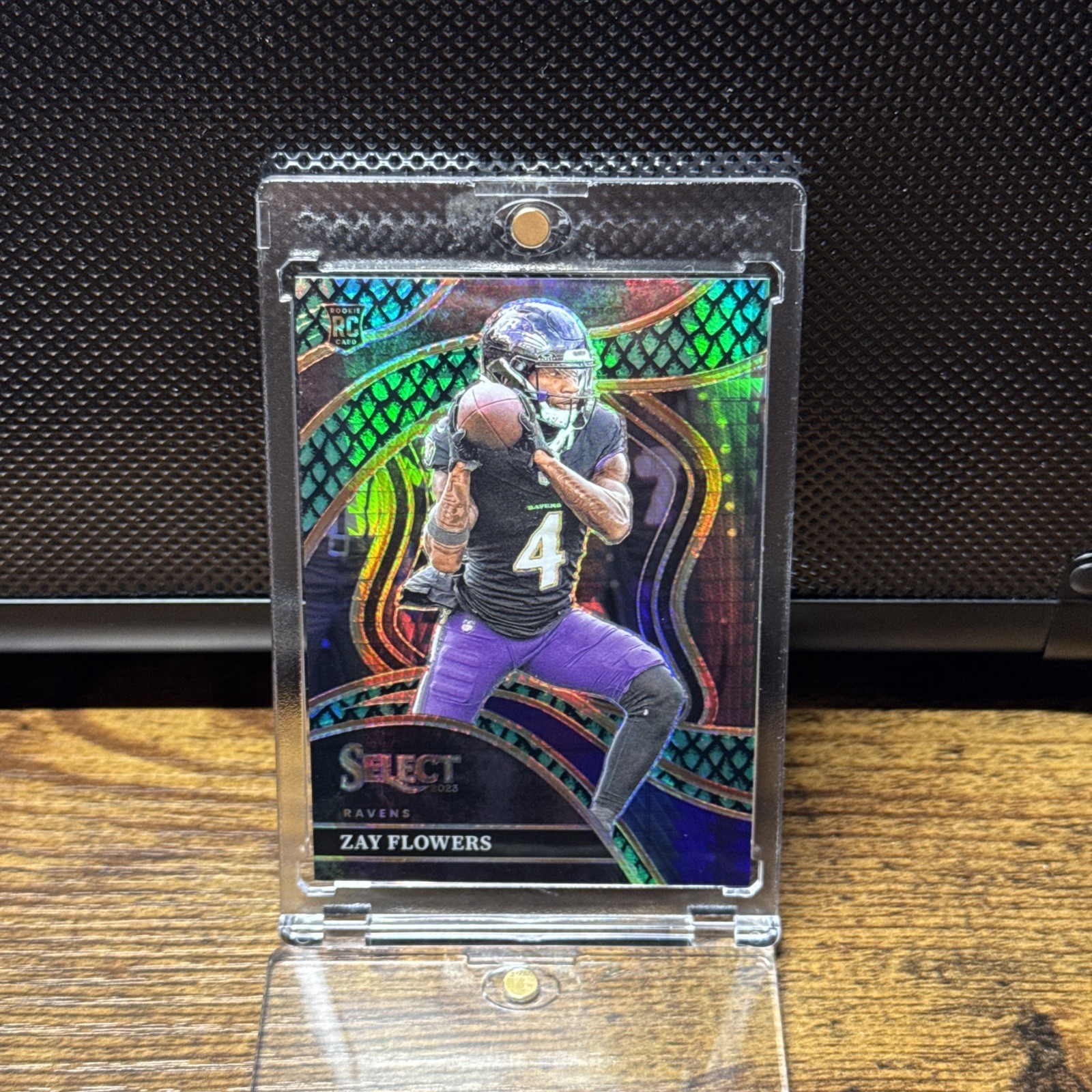 2023 Select - Club Level Zay Flowers Dragon Scale /70 RC