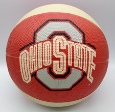 Ohio State Basketball - Size 7, 29.5" - Red & Beige - Fotoball Sports