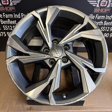 1 X ORIGINAL AUDI A3 S3 8Y GREY DIAMOND CUT 18" ALLOY WHEEL  8Y0601025H 8J ET46