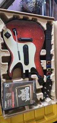 Guitar Hero 5 Guitar Kit Bundle Sony PlayStation 2, 2009