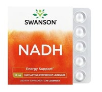 Swanson, Nadh, Pfefferminze, 10 Mg, 30 Lutschtabletten