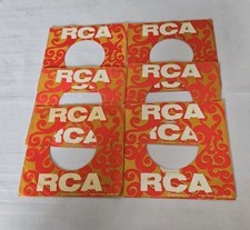 45 RPM 7" RECORD SLEEVES CO. SLEEVE 6 PACK SEE PHOTOS RCA Records SLV334 