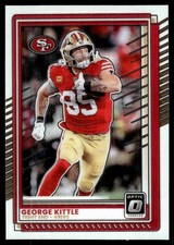George Kittle 2025 Donruss Optic #48 49ers NFL READ FREE SHIPPING AutographDen