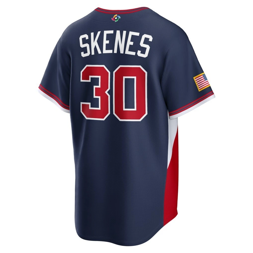 Men's USA Baseball Navy 2026 World Baseball Classic Jersey All Player