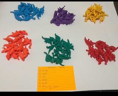 Learning Resources Mini Dino Counters 85 pieces