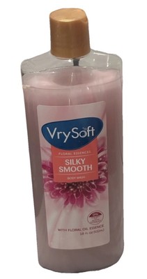 VrySoft Silky Smooth Daily Body Wash With Floral Oil Essence 18oz-NEW-SHIP 24HRS