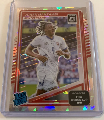 Johan Manzambi 2025 Donruss Optic Johan Manzambi Rookie