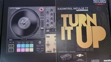 Hercules Inpulse T7 Premium Edition DJ Controller Serato DJ with carrying case.
