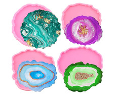 Silicone Coaster Mold - Resin Casting Molds for Making Irregular Wave Shape Cup