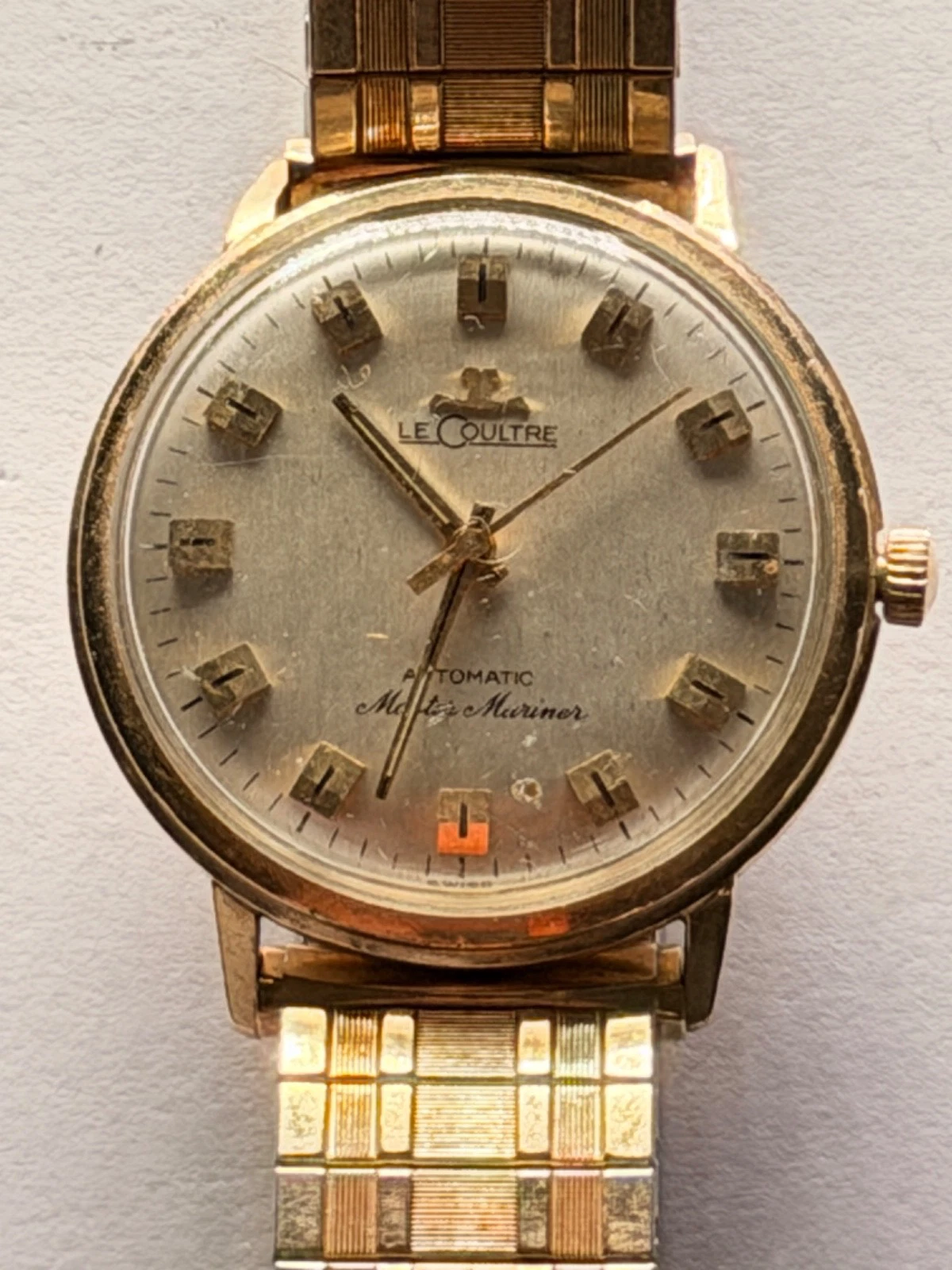 Jaeger LeCoultre — Vintage Jaeger LeCoultre Master Mariner Automatic Watch  Swiss Gold Filled Men’s