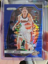 LAUREN JACKSON 2024 Panini WNBA Prizm Blue Pulsar 069/199 SEATTLE STORM #108