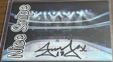 JIM FOX Signature Card 🔥 Los Angeles Kings 🏒🧨 AWESOME Autograph 🧨🔥🏒