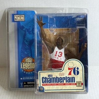 Wilt Chamberlain 76ers McFarlane '05 NBA Legends Hardwood