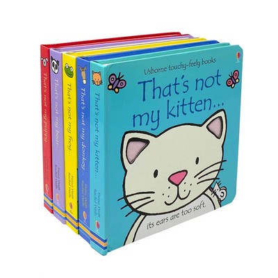 Thats Not My Animals 5 Books Collection Set (Frog,Bear,Kitten..) By | Fiona Watt