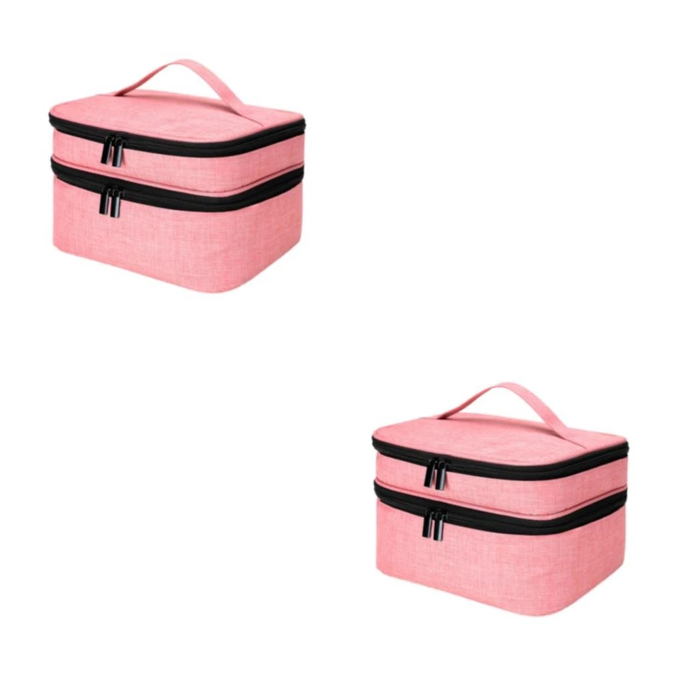 1/2/3 Sac de rangement de vernis à ongles largement utilisé, organisateur