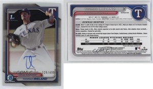 2024 Bowman Chrome Prospect Auto Refractor /499 Thomas Ireland #CPA-TI Auto