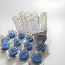 Breast Milk Freezer Storage Bottles -8 And Supplies 2.7oz/80ml -12 Rings