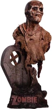 Fulci Zombie Worm Zombie Bust 9"