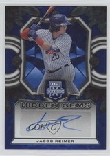 2023 Panini Elite Extra Edition Hidden Gems Blue Jacob Reimer #HG-JRM Auto 0w7