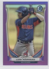 2014 Bowman Chrome Prospects Purple Refractor 4/150 Luigi Rodriguez #BCP18 0a1