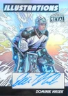 2026 leaf metal illustrations prismatic dominik hasek  sabres autograph auto 1/1