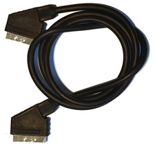 Cavo Scart 1,5 m cavo di collegamento collegamento collegamento Scart connettore Euro AV 21 poli n. 97