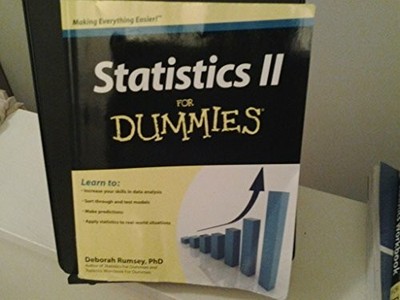 Statistics II For Dummies (For Dummies Series) Buch For Dummies