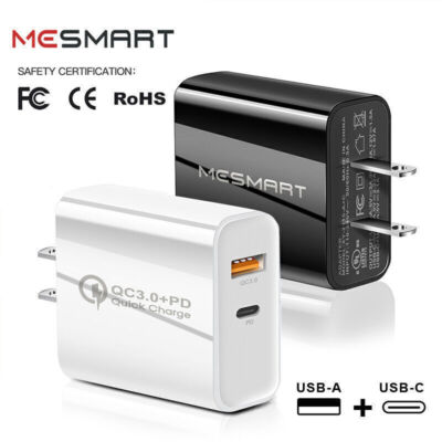 20W PD Power Adapter Super Fast Charging Wall Charger USB Type C For Samsung