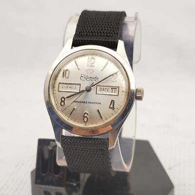 Vintage Eldorado MECHANICAL HANDWIND UNBREAKABLE MAINSPRING MENS