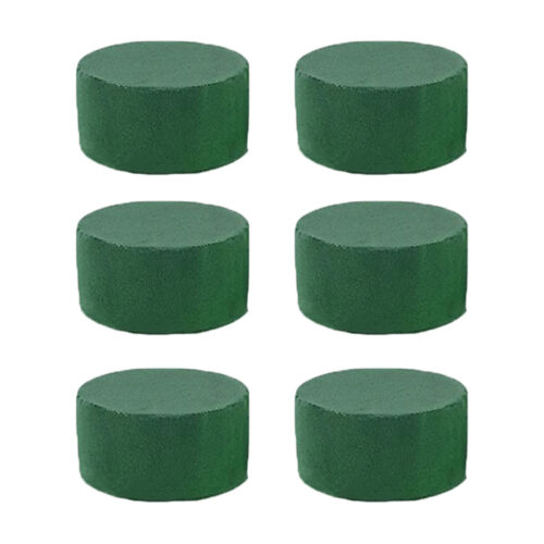 Green Block for Artificial Flowers Round Florist Foam Blocks